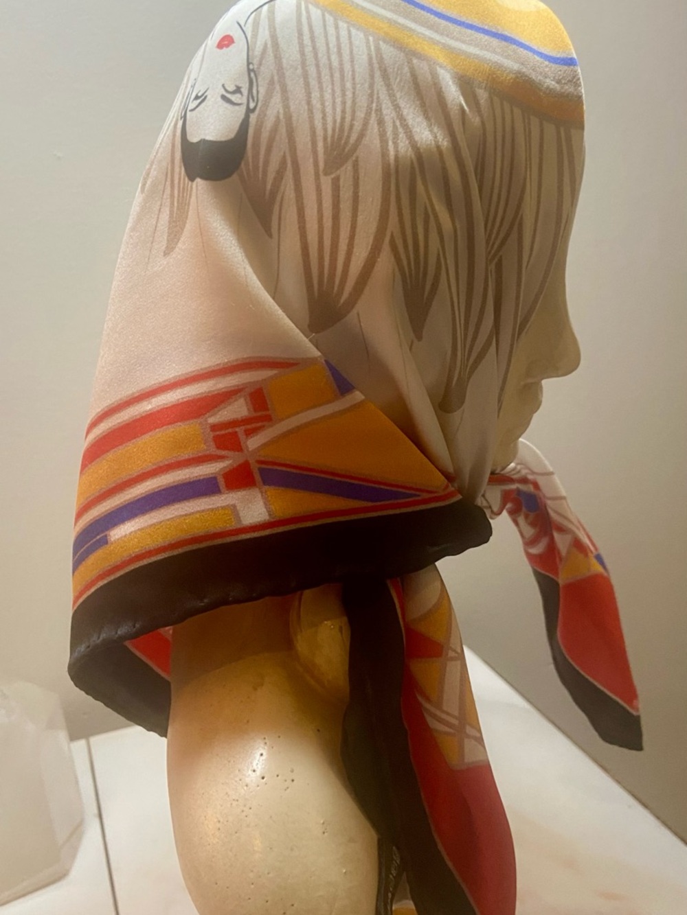 Marrero silk scarf